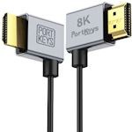 Portkeys -  HDMI A - HDMI A cable - Set of 2