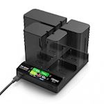 Accsoon TopRig 100W 4-Bay NP-F Fast Charger